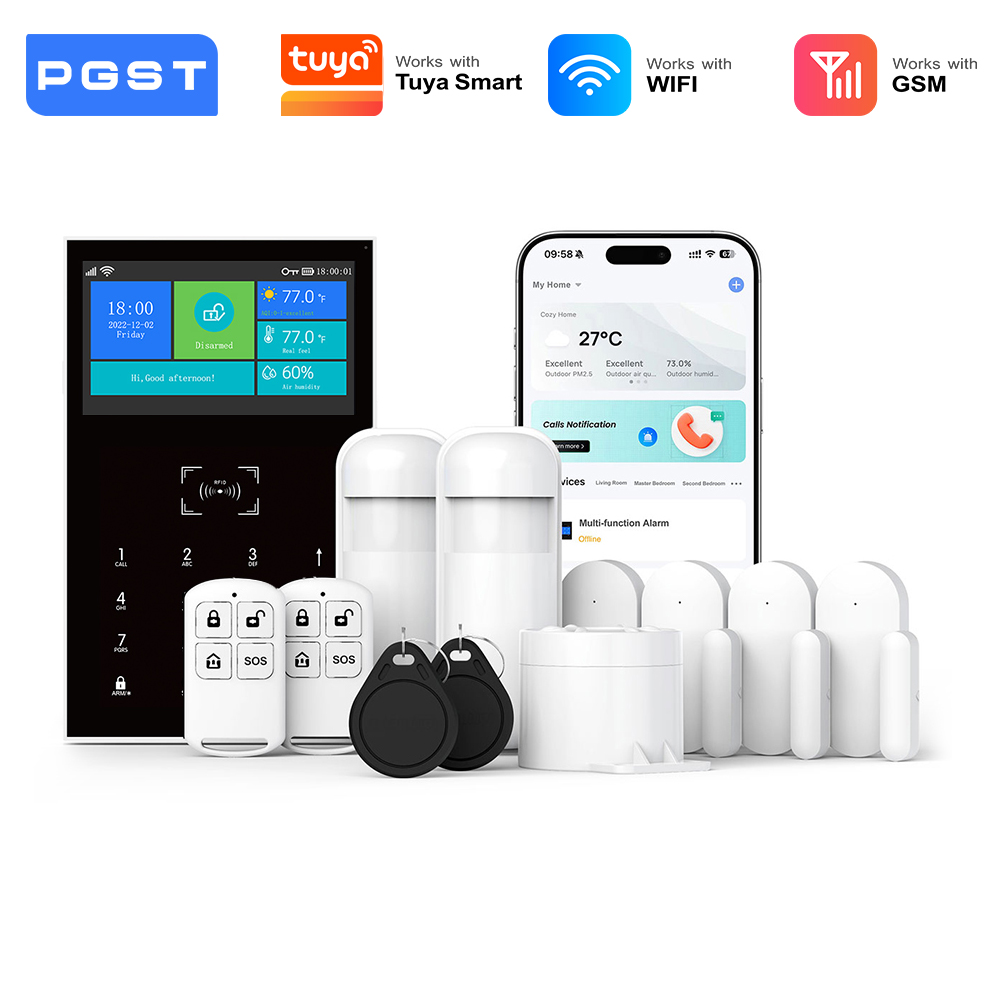 Smart Home Demo Kit - PGST 2G GSM WiFi Alarm System