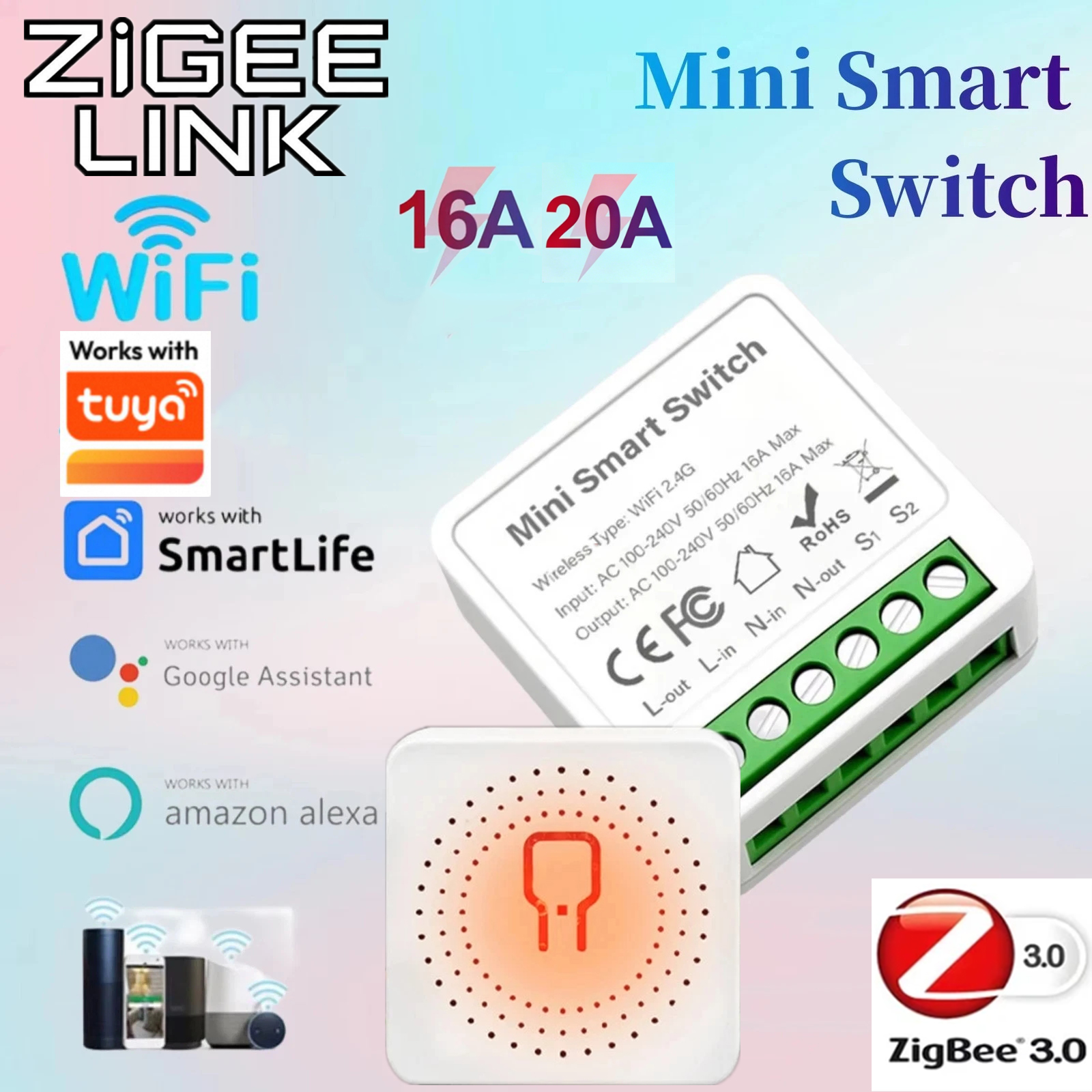 Smart Home Solution - For Tuya Mini Smart WiFi Switch