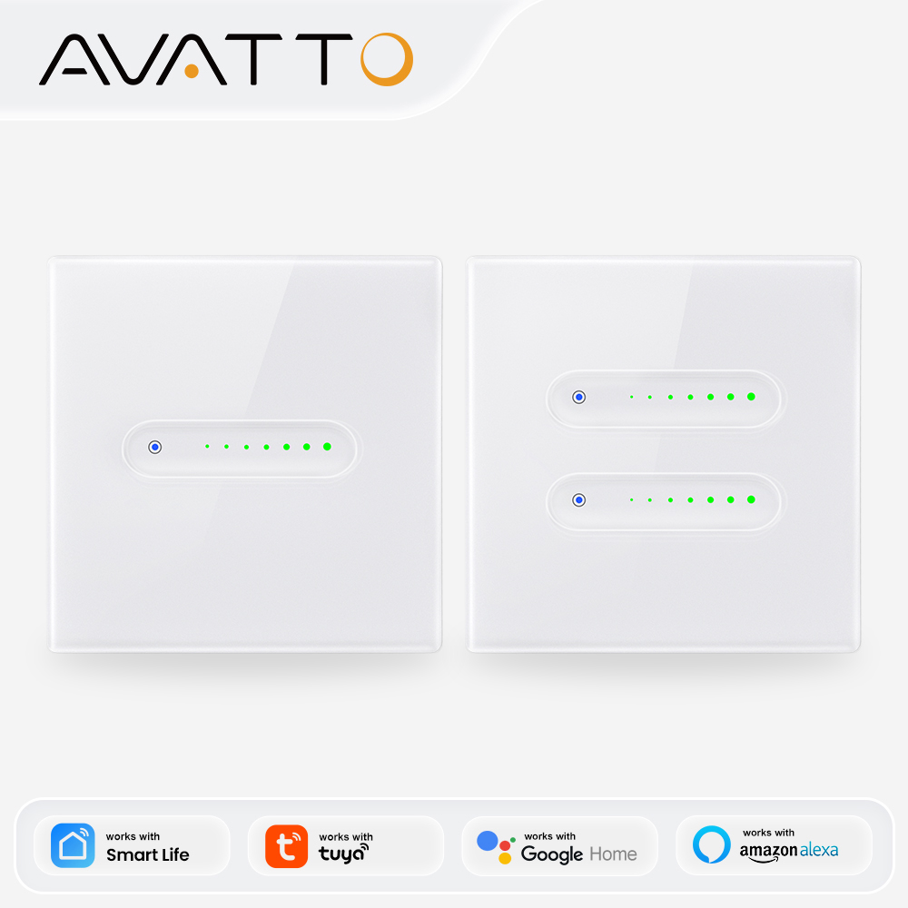 Smart Home Switch - AVATTO WiFi 1/2 Gang Smart Dimmer