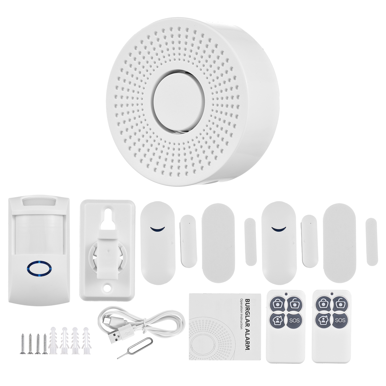 Smart Home Kit - Home Security System WiFi Tuya APP