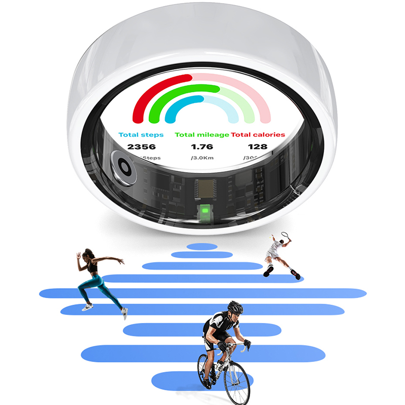 Smart Home Trainer - R12 Smart Ring with Charging Case