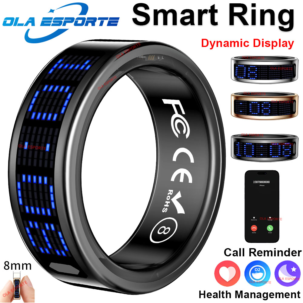 Smart Home Trainer - 2025 Smart Ring Men Women LED