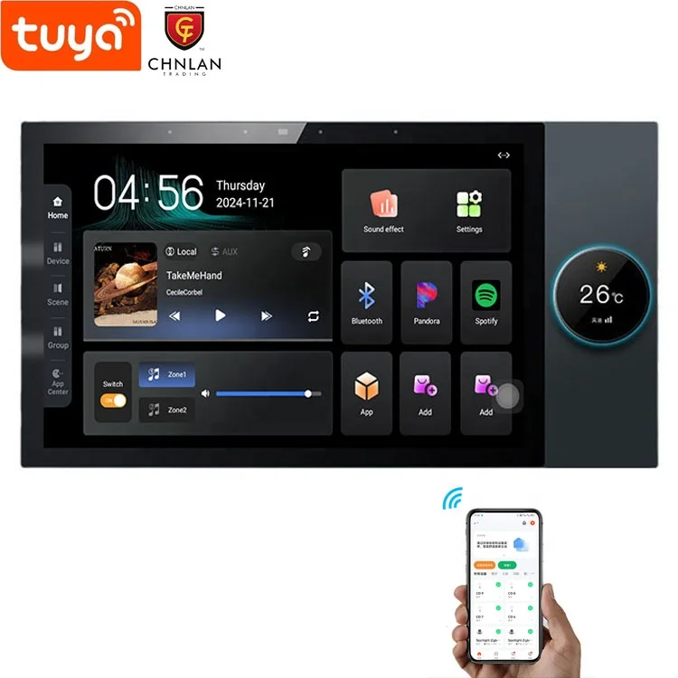 Smart Home Controller - Big Screen Smart Control Panel 10