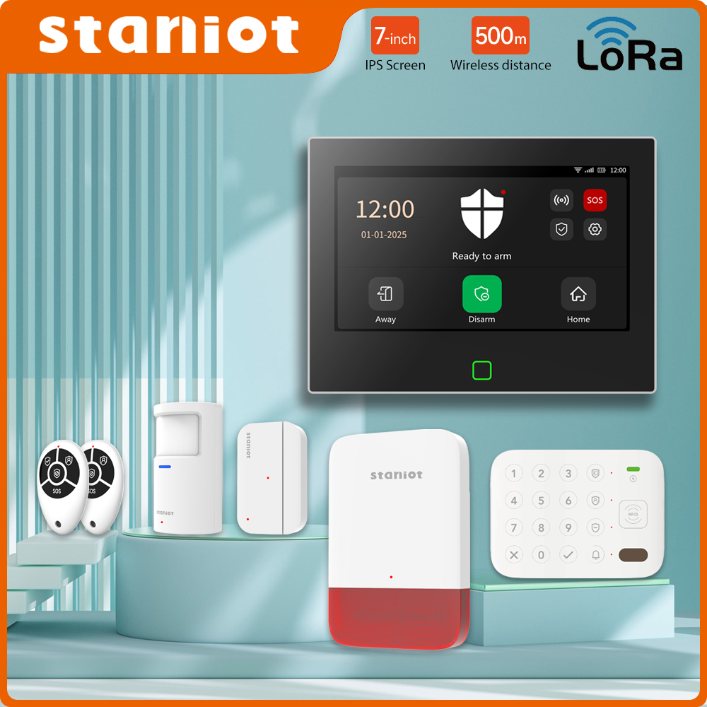 Smart Home Demo Kit - Staniot 7inch Lora Protection Kit WiFi