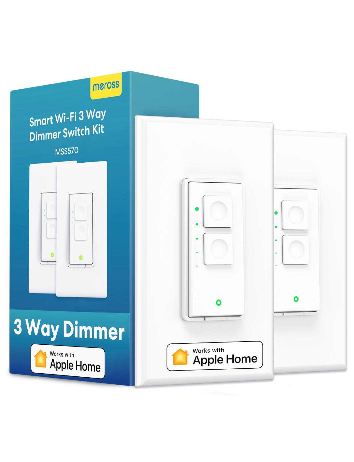 Smart Home Hub Ikea - meross HomeKit 3 Way Smart Dimmer