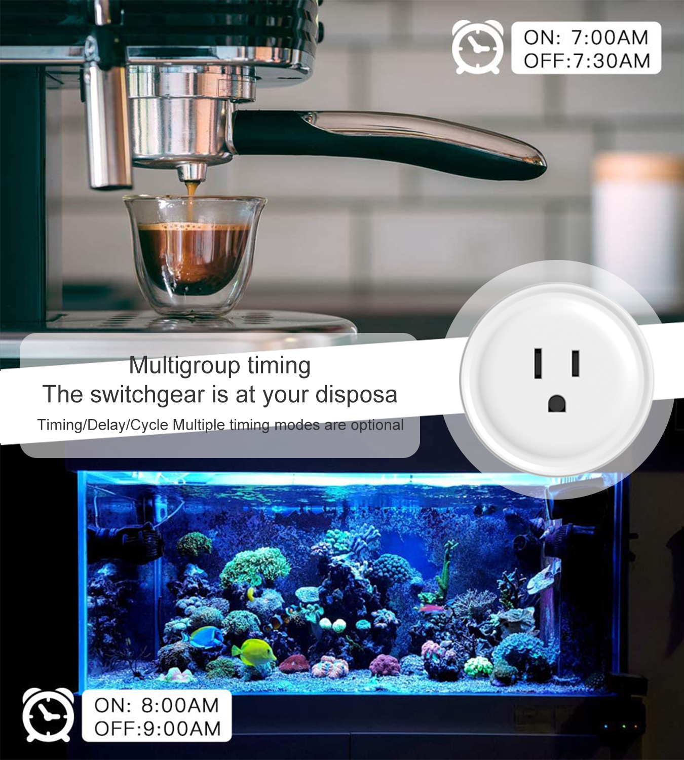 Tuya WiFi US Round 10A Smart P - Smart Home Solution のレビューと価格