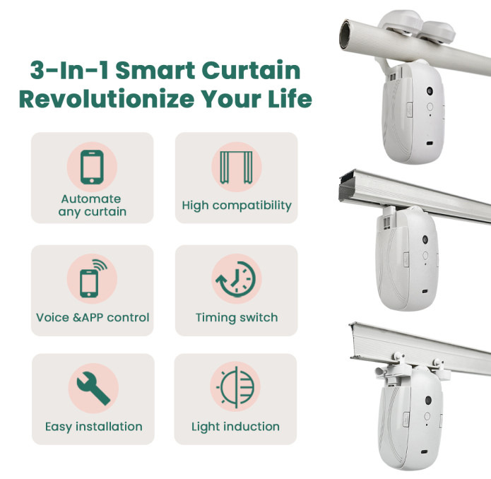 WiFi Smart Home Product Remote - Smart Curtain Robot のレビューと価格