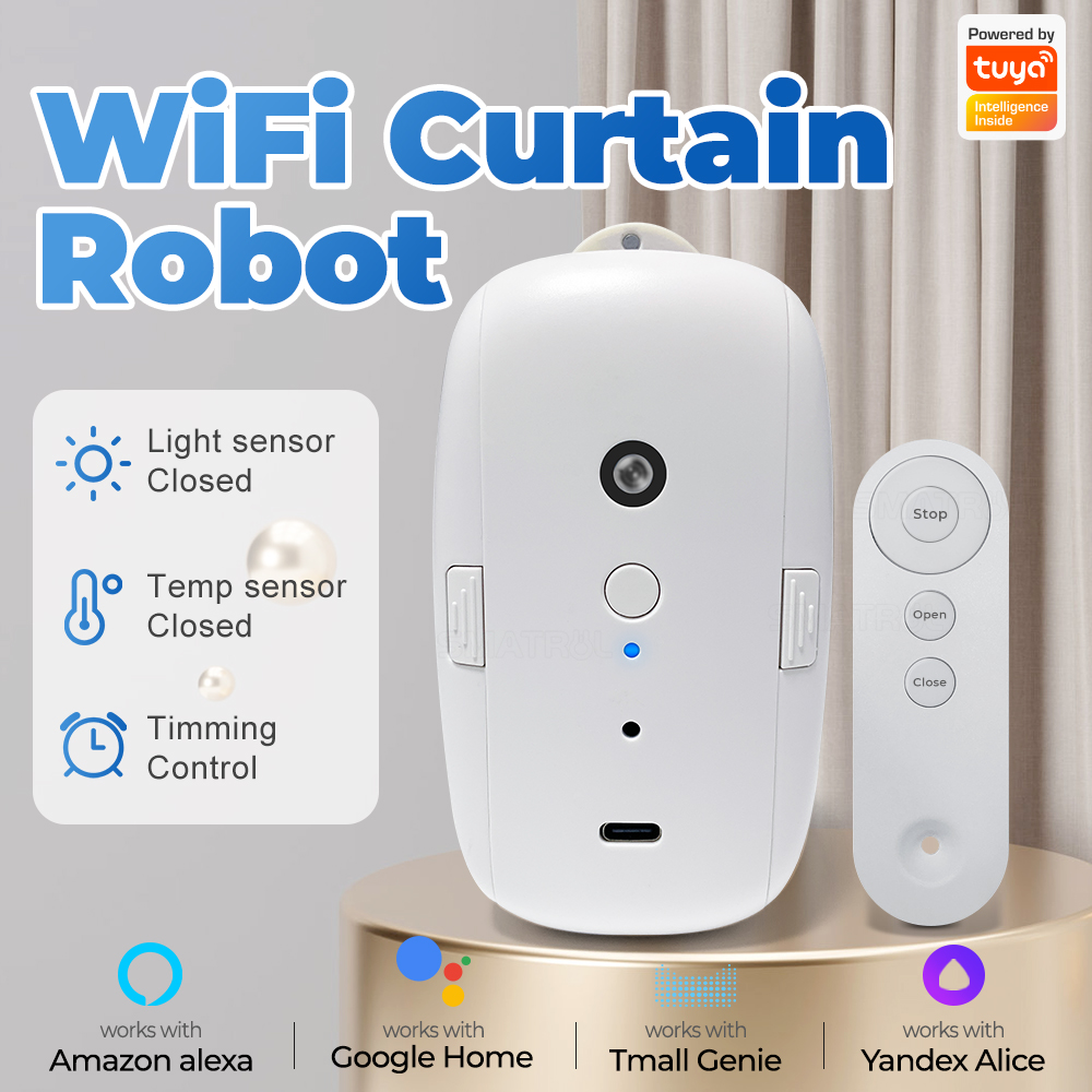 Tuya Smart Curtain Motor Bt Vo - Smart Curtain Robot のレビューと価格