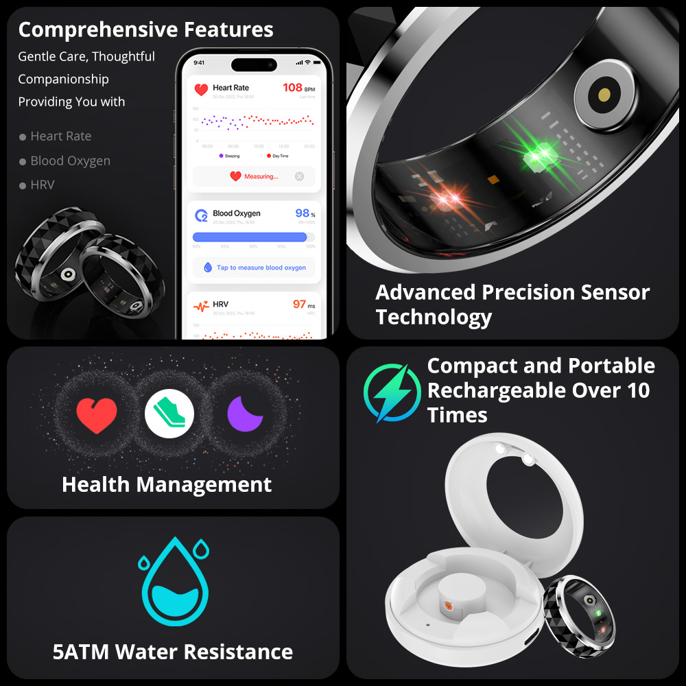 2024 COLMI R11 Smart Ring, Fid - Smart Home Trainer のレビューと価格
