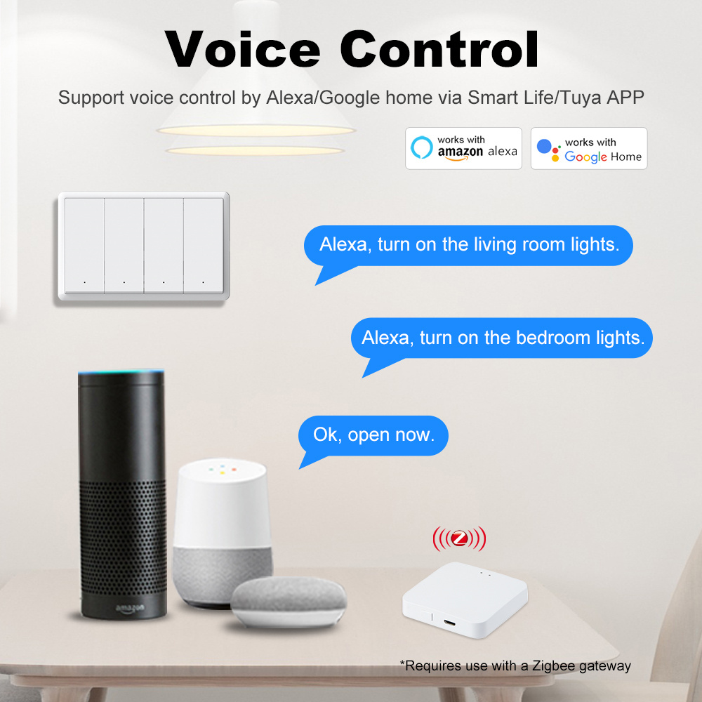 Manhot Smart zigbee Switch No  - Smart Home Switch のレビューと価格