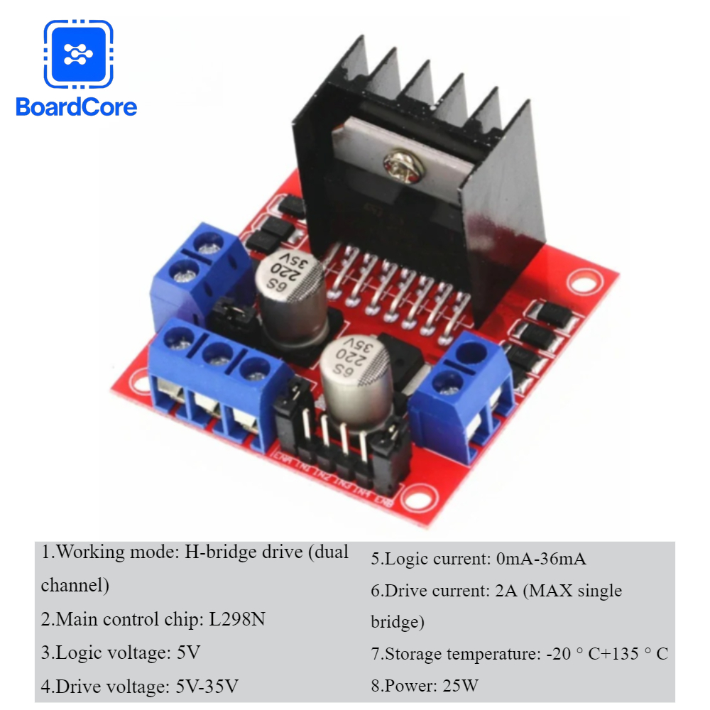 1PCS L298N Motor Driver Module - Smart Home Raspberry Pi のレビューと価格