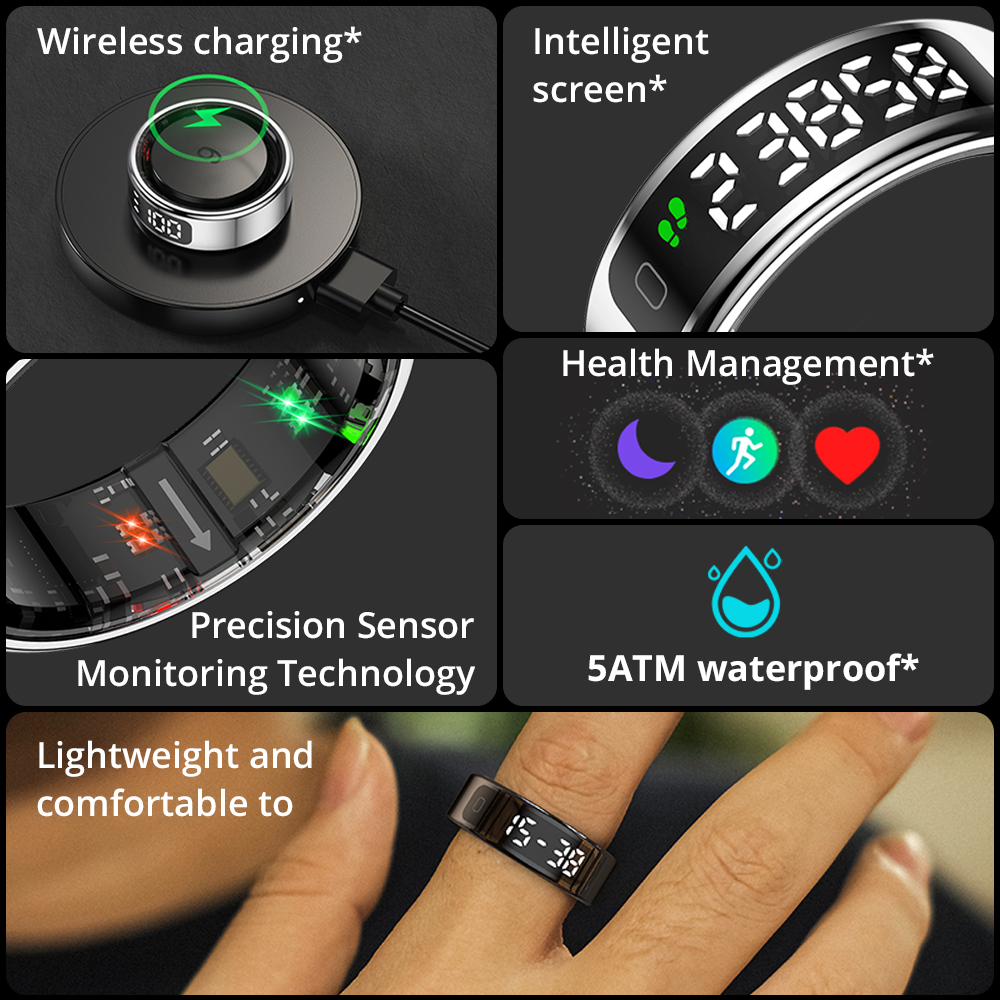 COLMI R12 Smart Ring with Disp - Smart Home Trainer のレビューと価格
