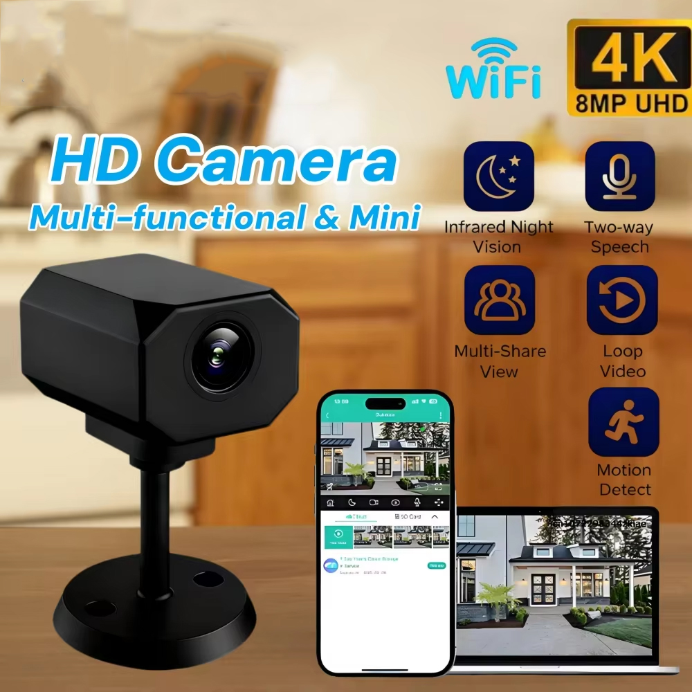 4K HD WiFi Security Camera for - Smart Home Solution のレビューと価格