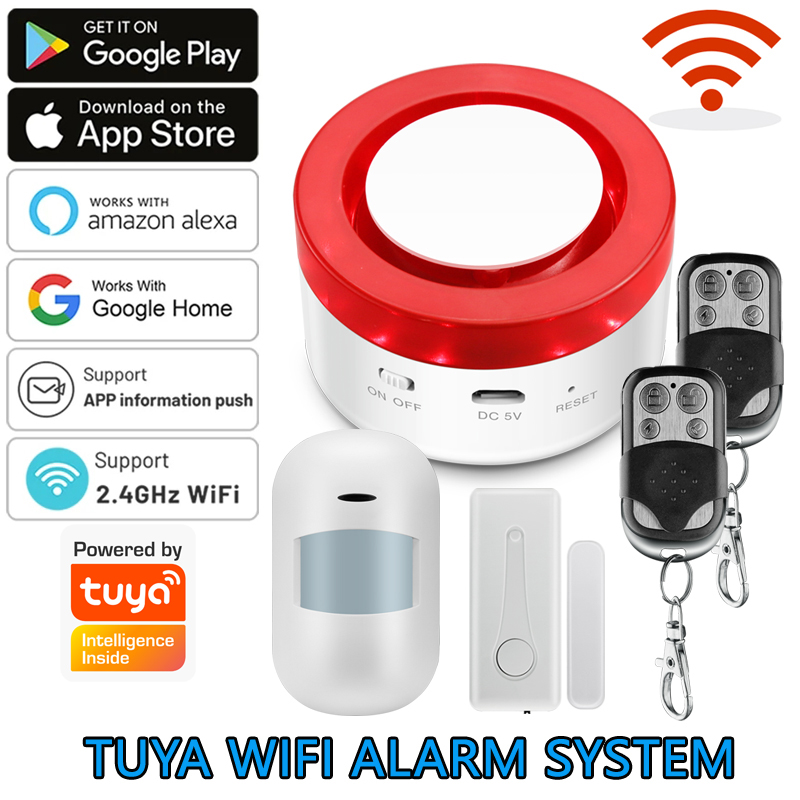 WiFi Tuya Home Alarm System 12 - Home Automation Kit のレビューと価格