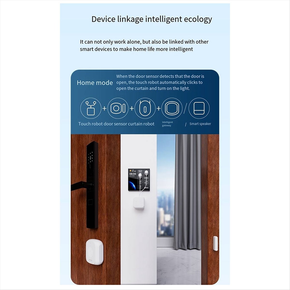 New Mesh Smart Mijia Rechargea - Smart Curtain Robot のレビューと価格