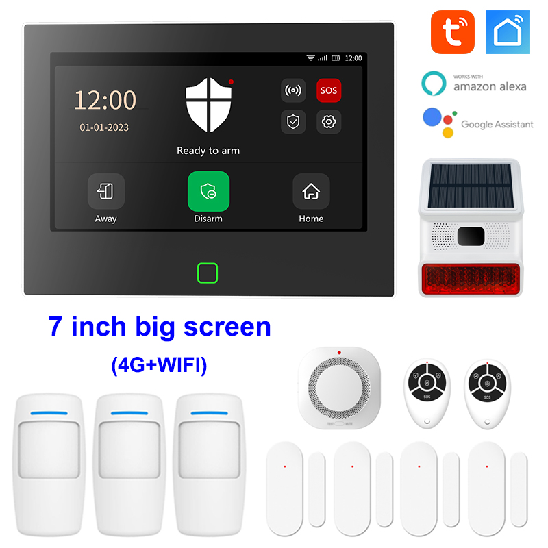 7 inch 4G & WiFi Home Alarm Ho - Smart Home Demo Kit のレビューと価格