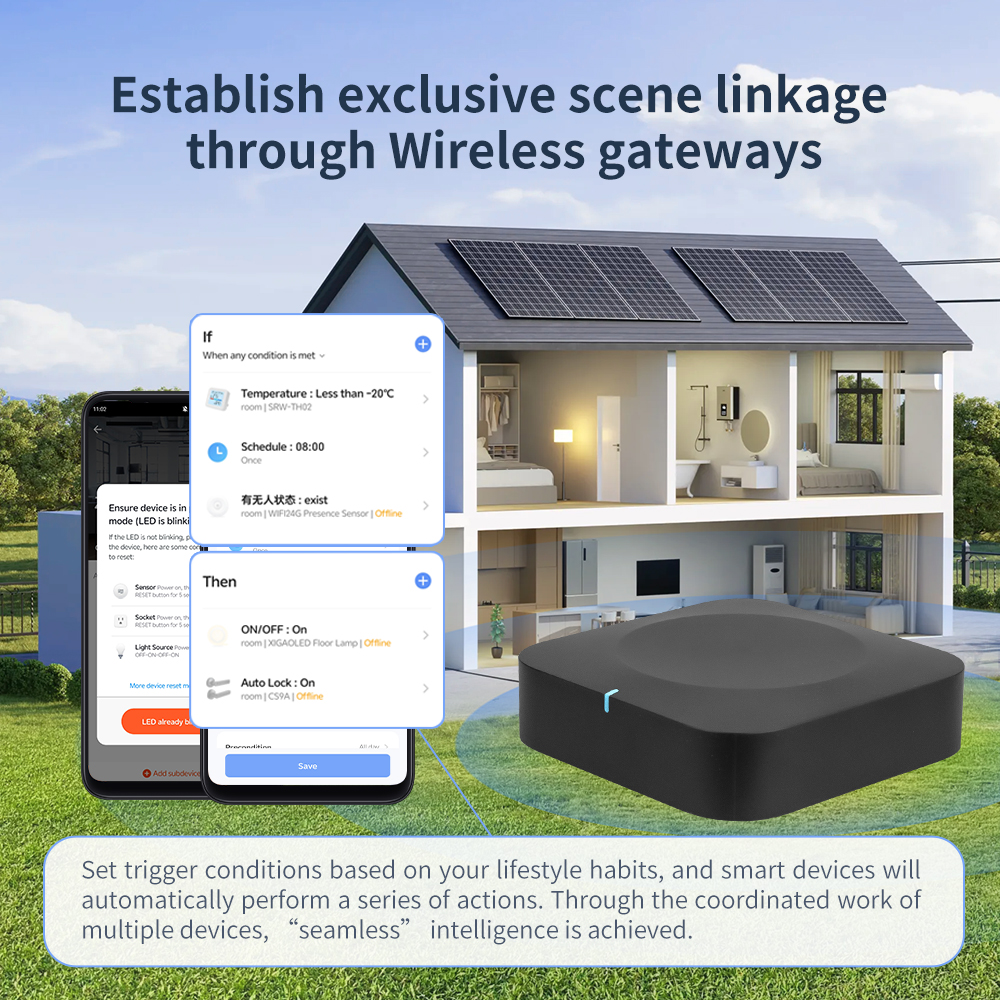 Tuya Dual-Band Gateway 2.4G/5G - Smart Home Hub Ikea のレビューと価格