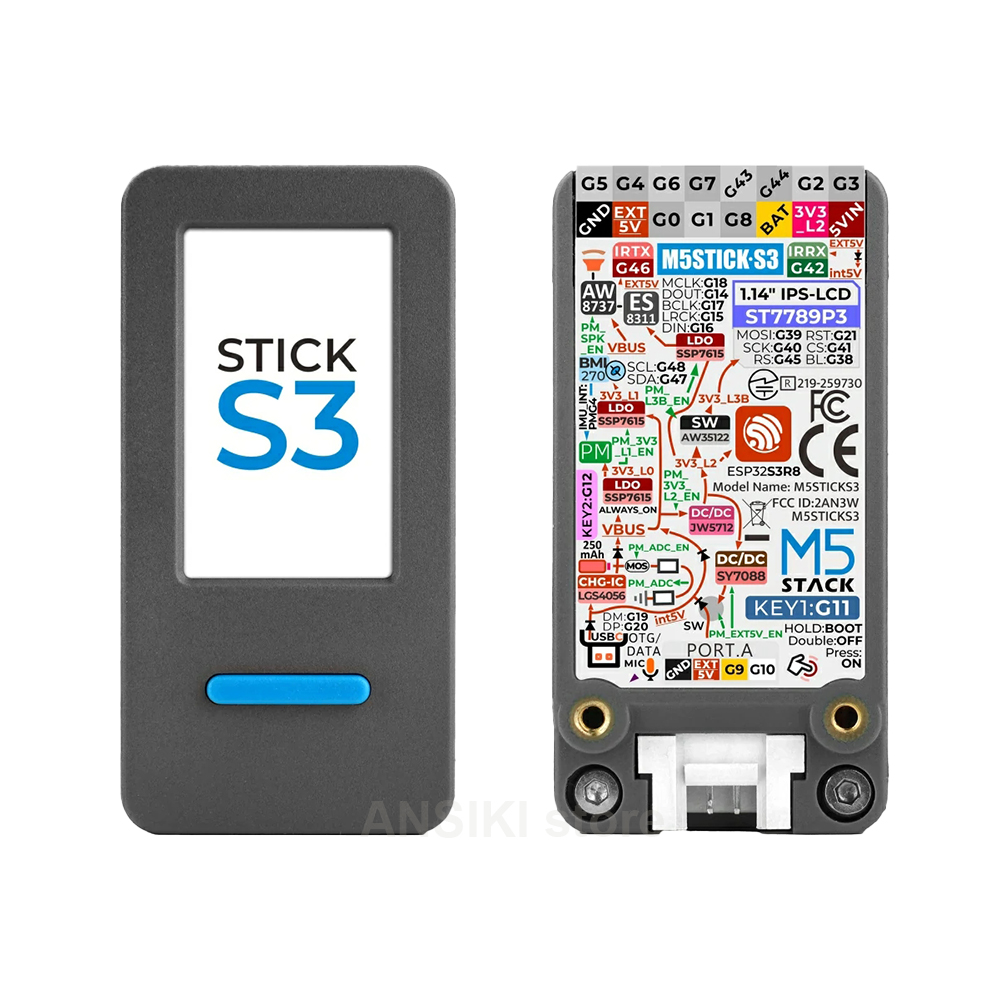 M5Stack M5StickS3 ESP32-S3 IoT - Smart Home Kit のレビューと価格