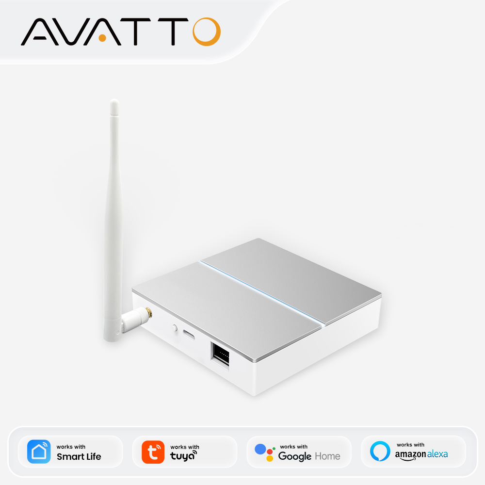 AVATTO Tuya ZigBee Gateway wit - Smart Home Hub Ikea のレビューと価格
