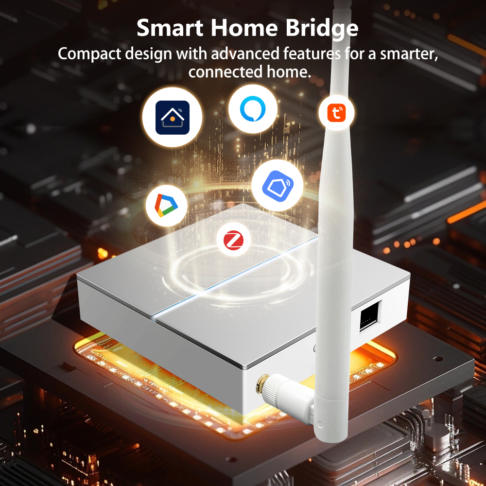AVATTO Tuya ZigBee Gateway wit - Smart Home Hub Ikea のレビューと価格