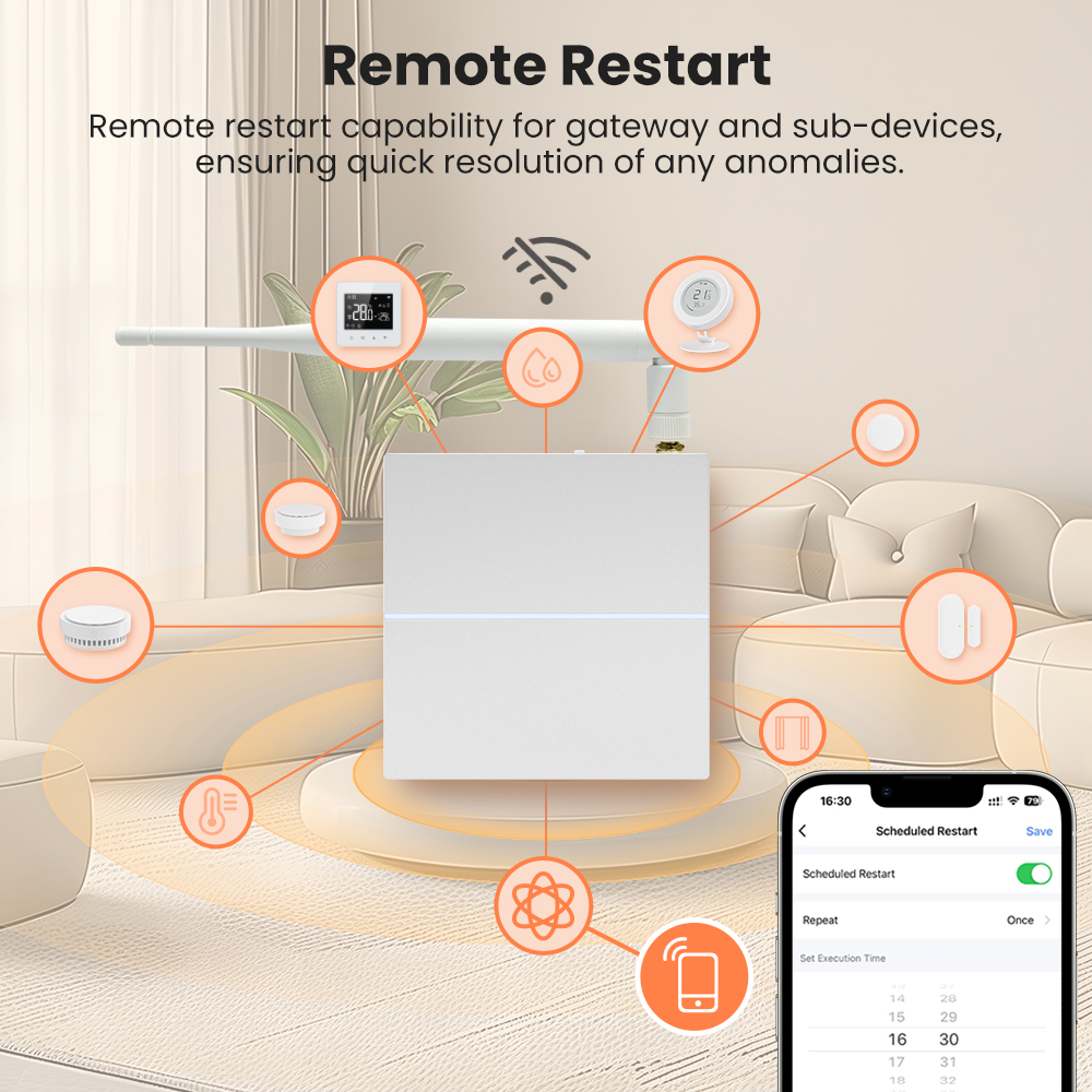 AVATTO Tuya ZigBee Gateway wit - Smart Home Hub Ikea のレビューと価格
