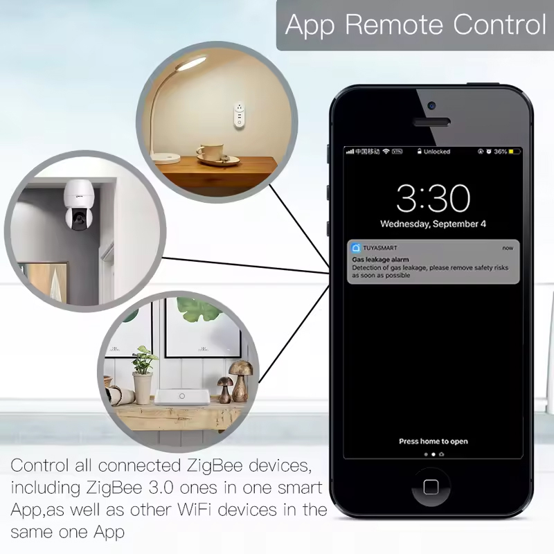 Moes Tuya ZigBee 3.0 Smart Gat - Smart Home Hub Ikea のレビューと価格
