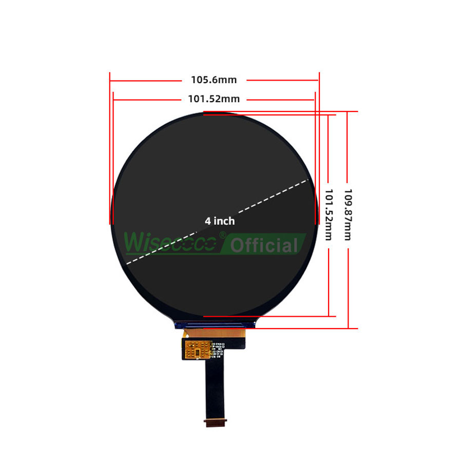 Wisecoco 4 Inch Round LCD Disp - Smart Home Raspberry Pi のレビューと価格