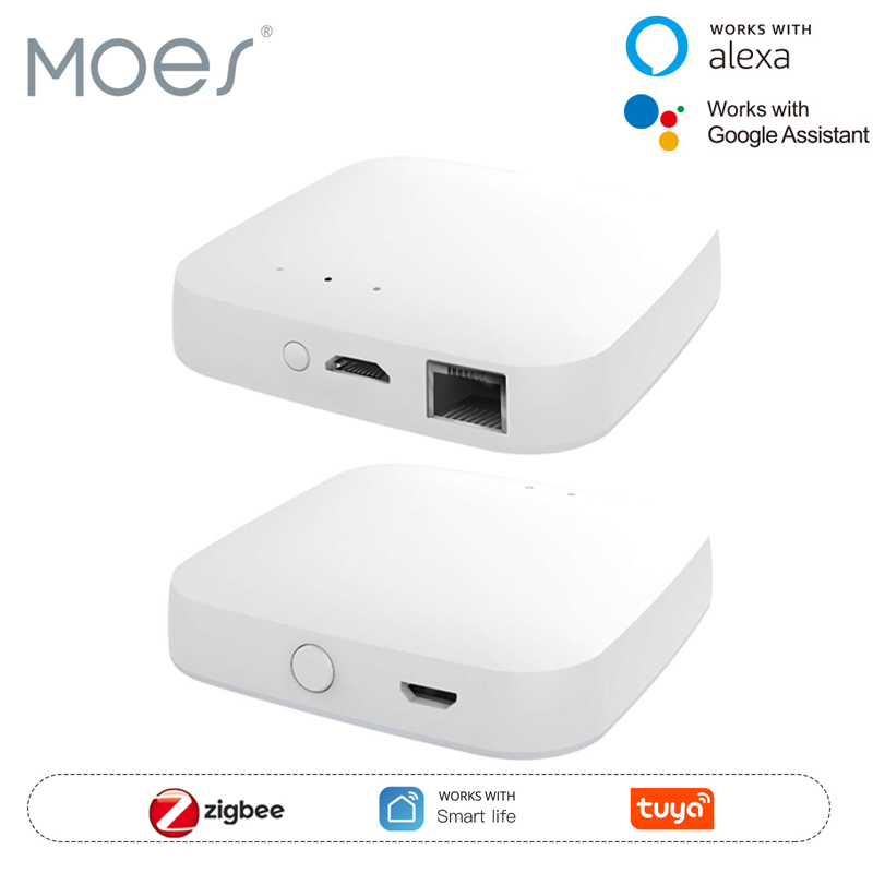 MOES Tuya ZigBee3.0 Smart Hub, - Smart Home Hub Ikea のレビューと価格