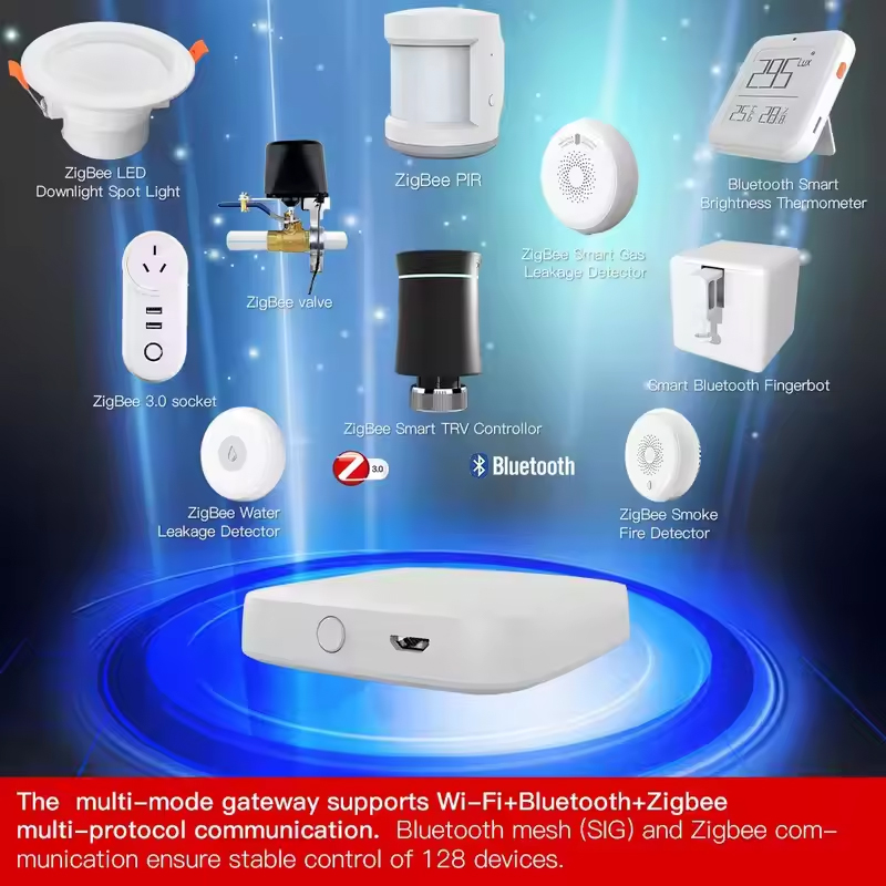 MOES Tuya ZigBee3.0 Smart Hub, - Smart Home Hub Ikea のレビューと価格