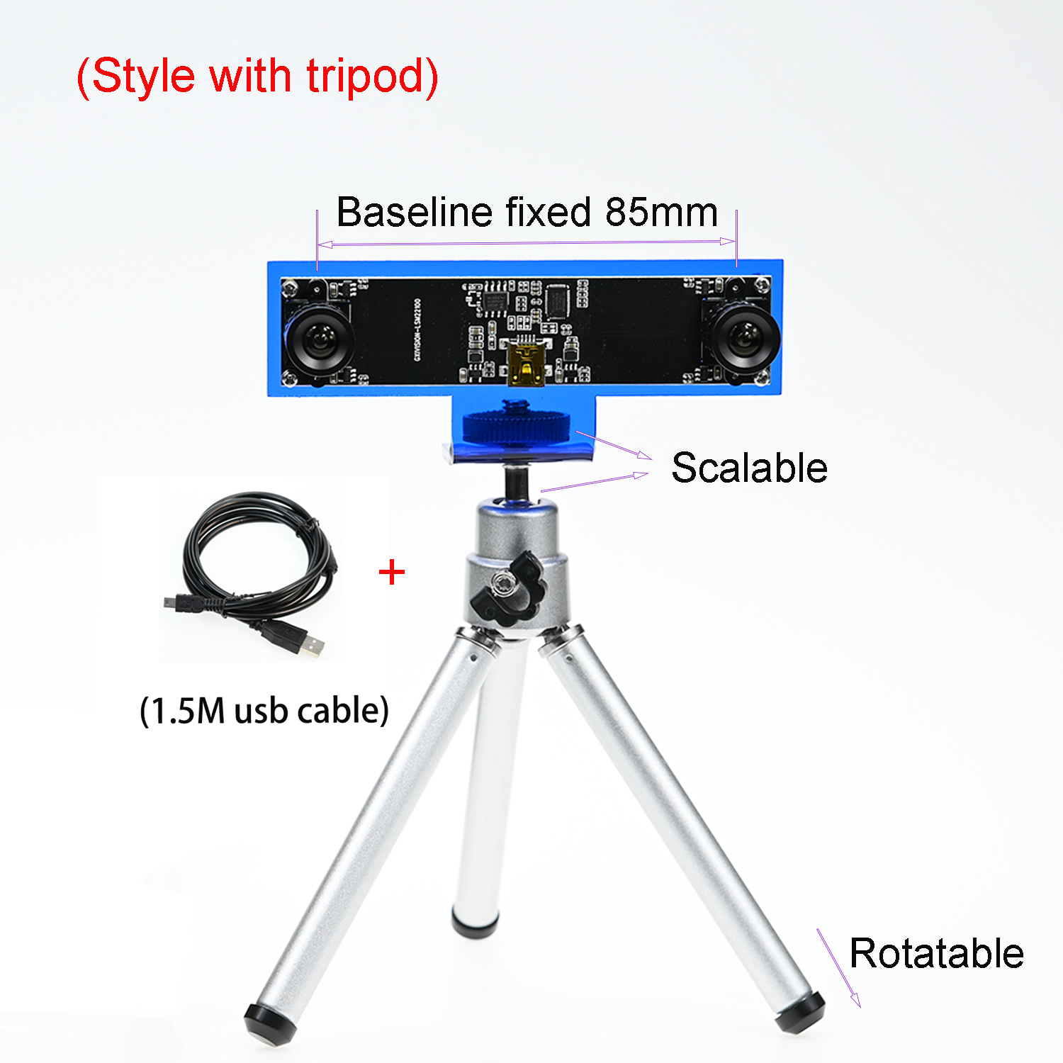3D Stereo VR Camera Module Syn - Smart Home Raspberry Pi のレビューと価格