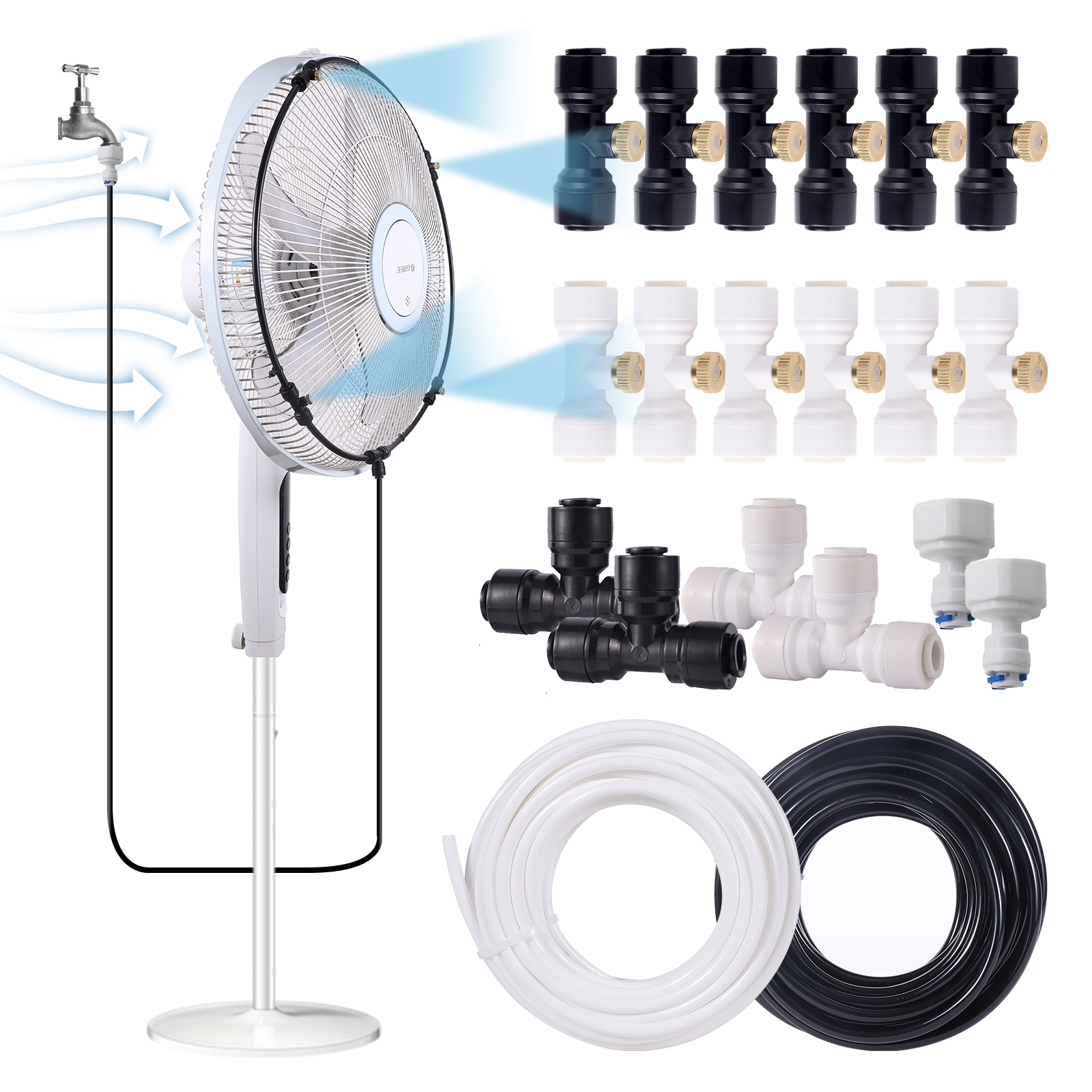 Misting Fan Cooling Automatic  - Home Automation Kit のレビューと価格