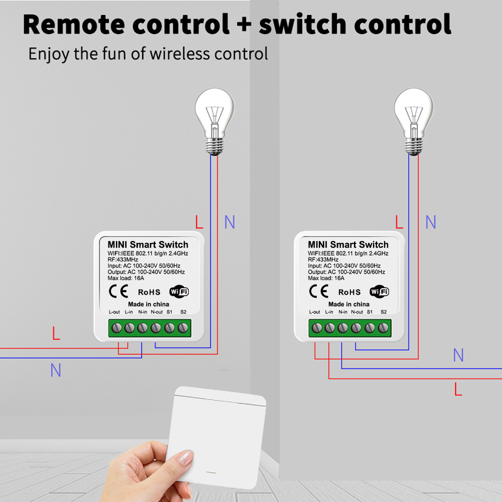 Tuya WiFi Smart Light Switch S - Smart Home Solution のレビューと価格