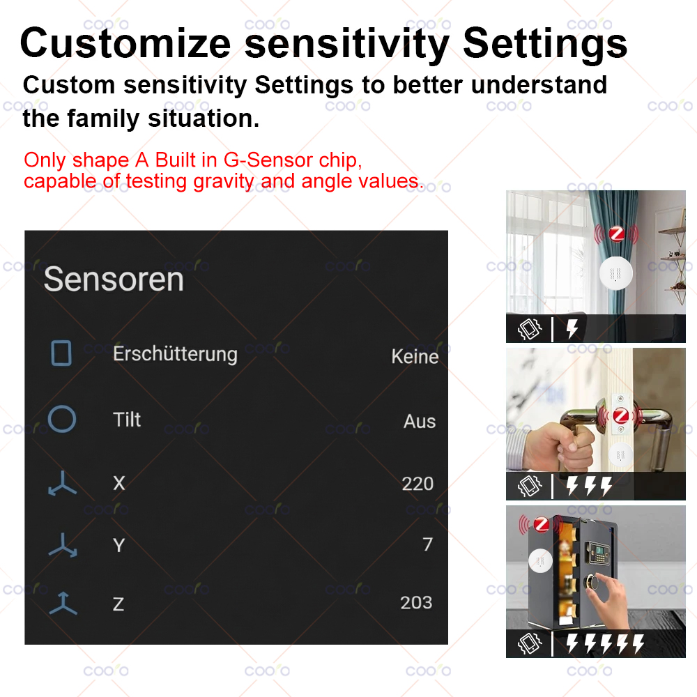 ZigBee 3.0 Vibration Sensor Re - Smart Home Kit のレビューと価格