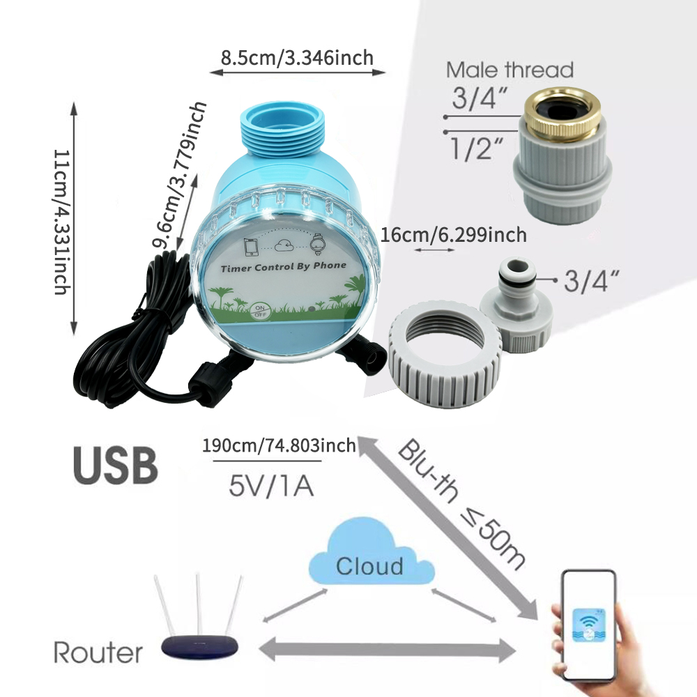 WiFi Wireless Garden Water Tim - Smart Home Demo Kit のレビューと価格