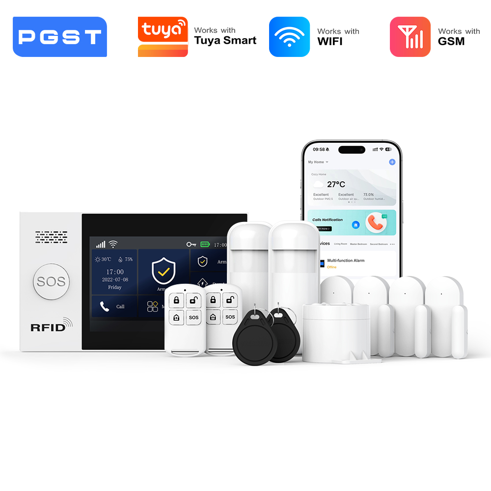 PGST 2G GSM WiFi Alarm System  - Smart Home Demo Kit のレビューと価格