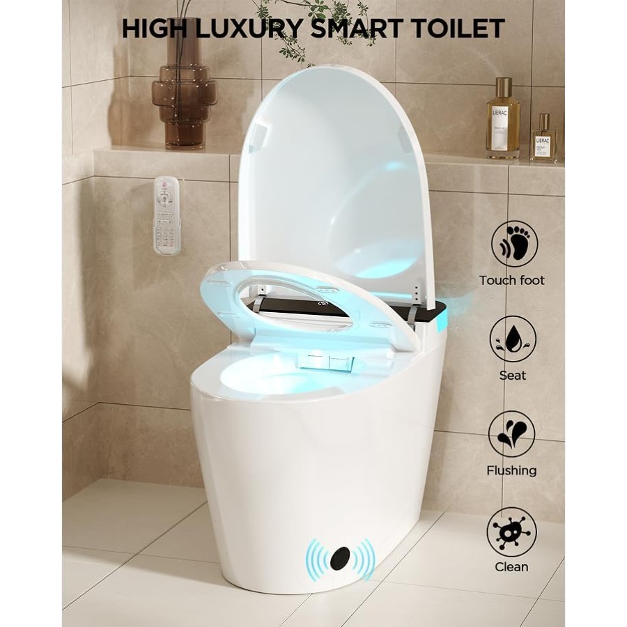 Bathroom smart toilet with hea - Smart Home Controller のレビューと価格