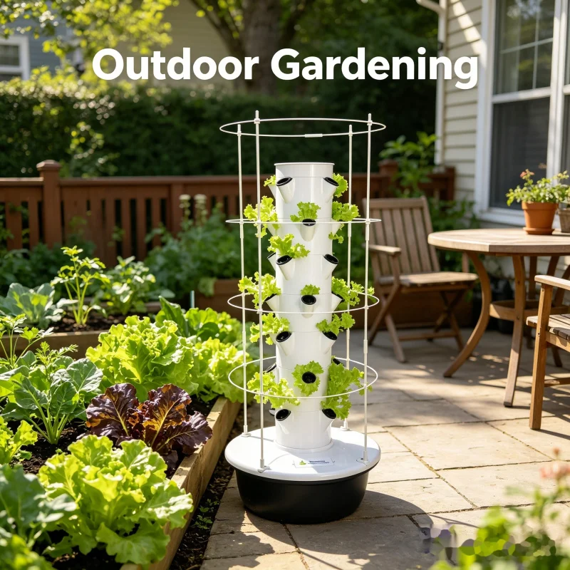 Smart Vertical Hydroponic Towe - Smart Home Kit のレビューと価格