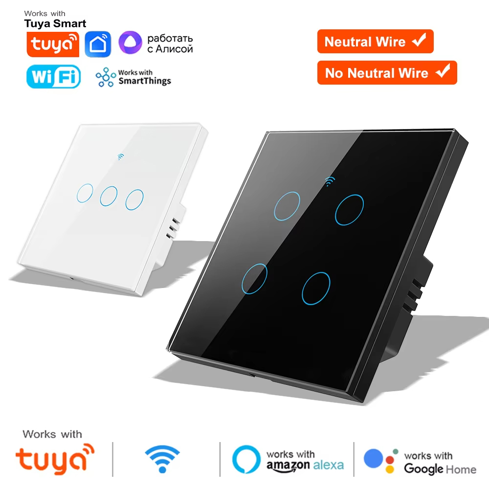 1 2 3 4 Gang WiFi RF 433mhz To - Smart Home Switch のレビューと価格