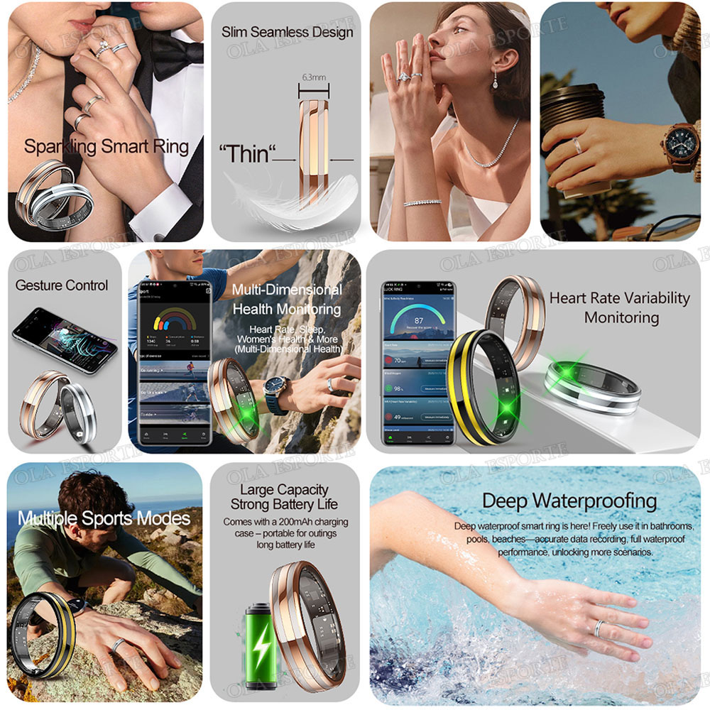New 6.3mm Thin Smart Ring Heal - Smart Home Trainer のレビューと価格