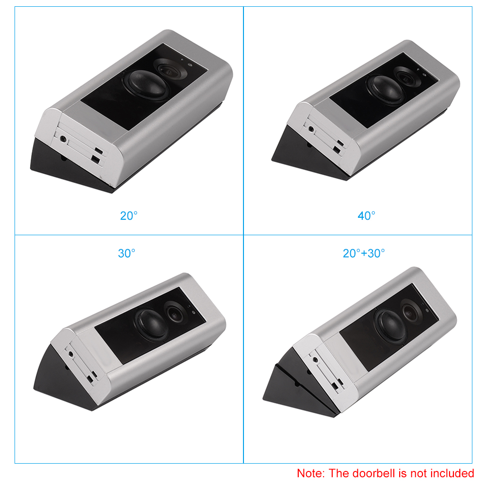 Bracket Adjustable Angle Doorb - Video Doorbell のレビューと価格