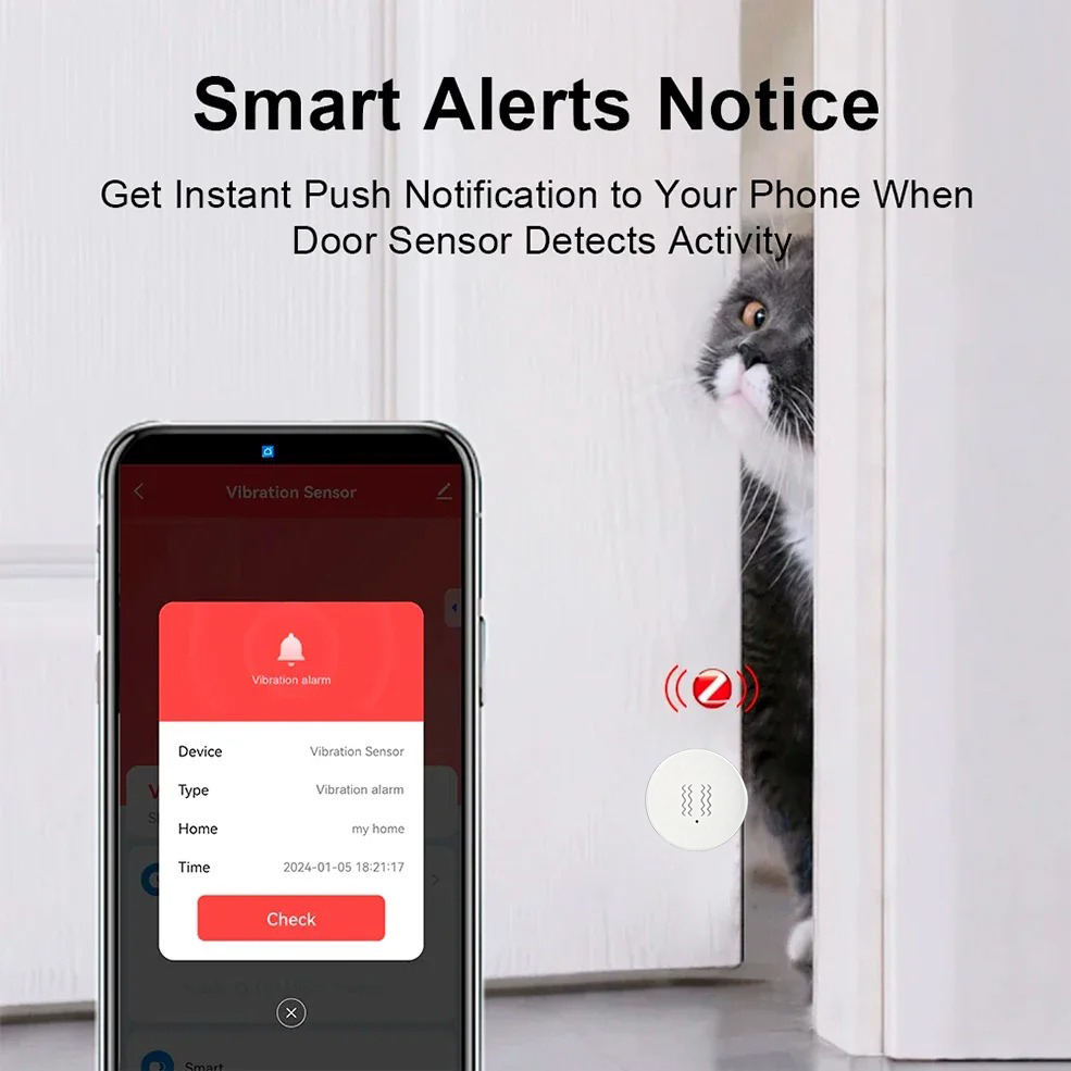 Tuya ZigBee Smart Vibration &  - Smart Home Kit のレビューと価格