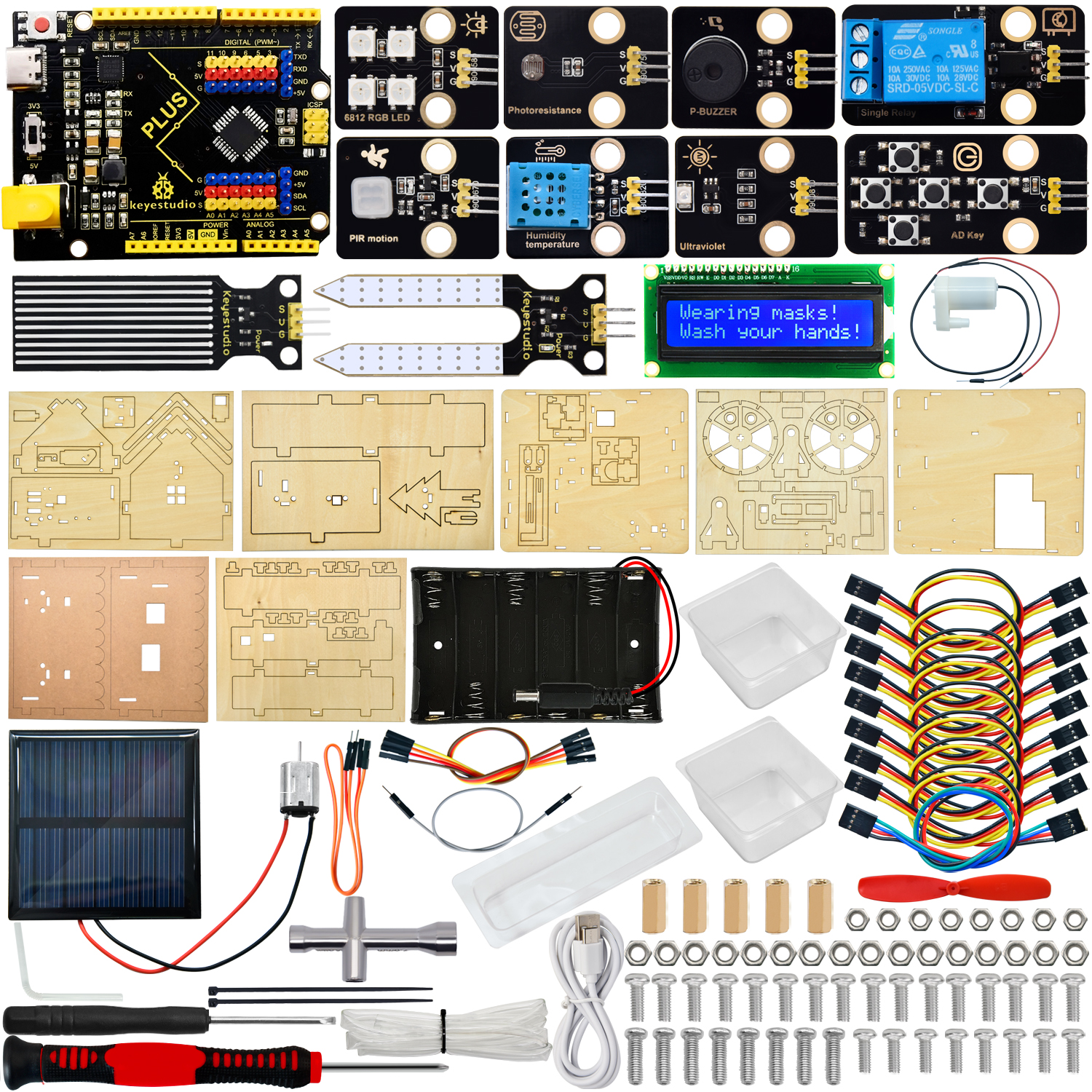 Keyestudio Smart Eco-Friendly  - Smart Home Demo Kit のレビューと価格