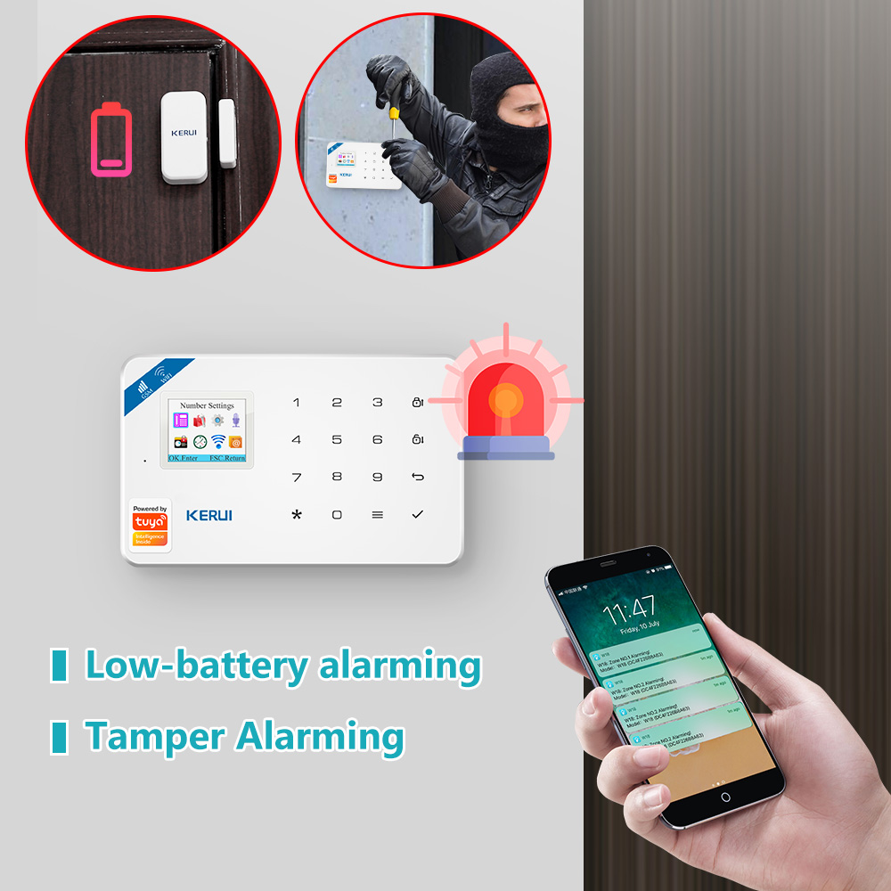 KERUI W181 Alarm System Secutr - Home Automation Kit のレビューと価格