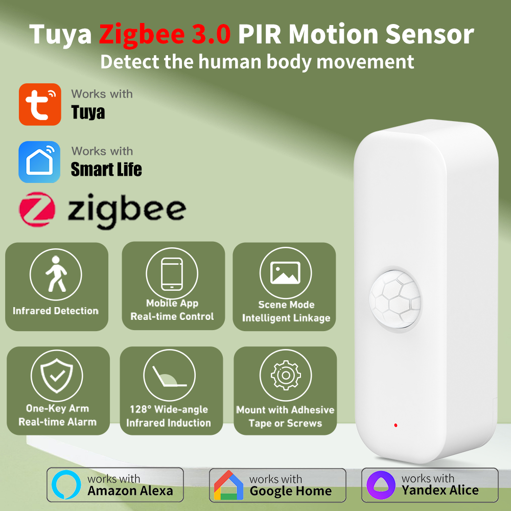 Tuya Zigbee 3.0 PIR Smart Moti - Smart Home Outdoor のレビューと価格
