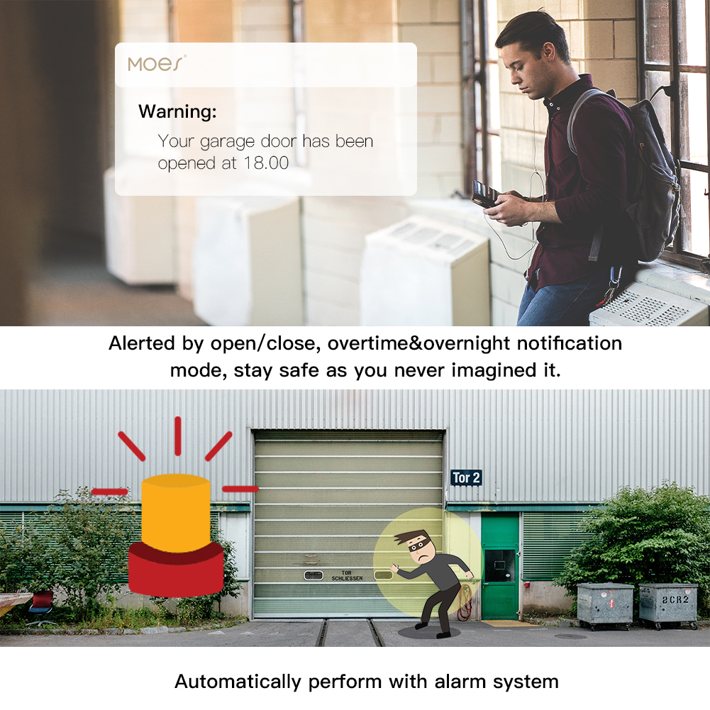 MOES Tuya WiFi Smart Garage Do - Smart Home Solution のレビューと価格