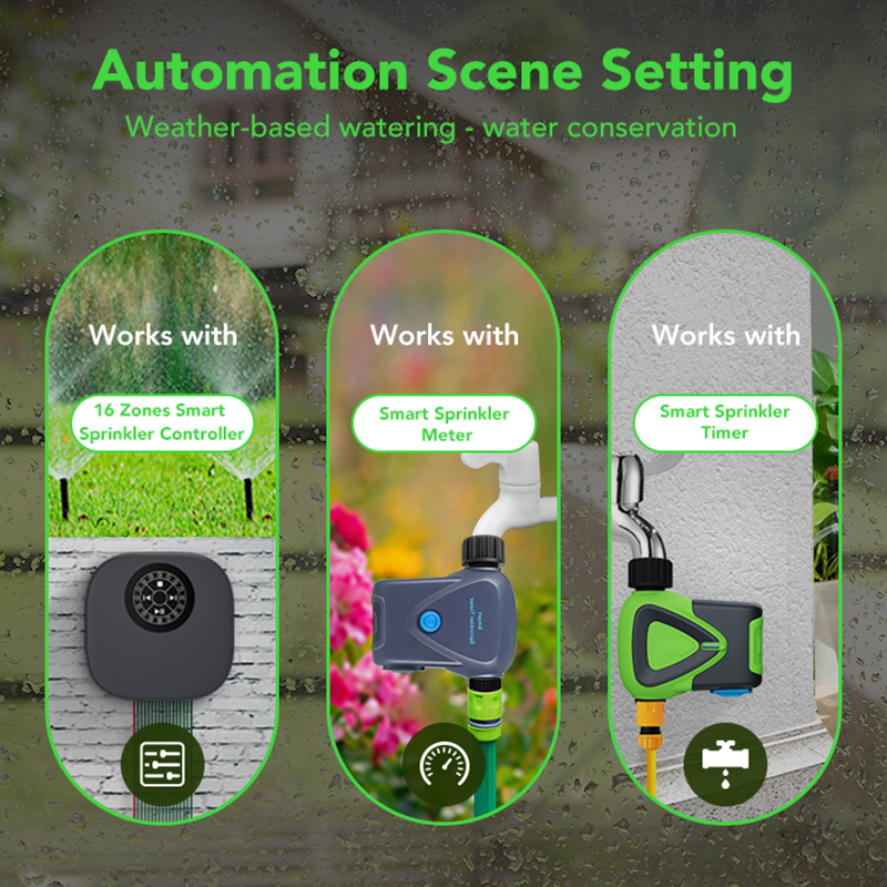 WiFi Rain Sensor Rainfall Dura - Smart Home Outdoor のレビューと価格