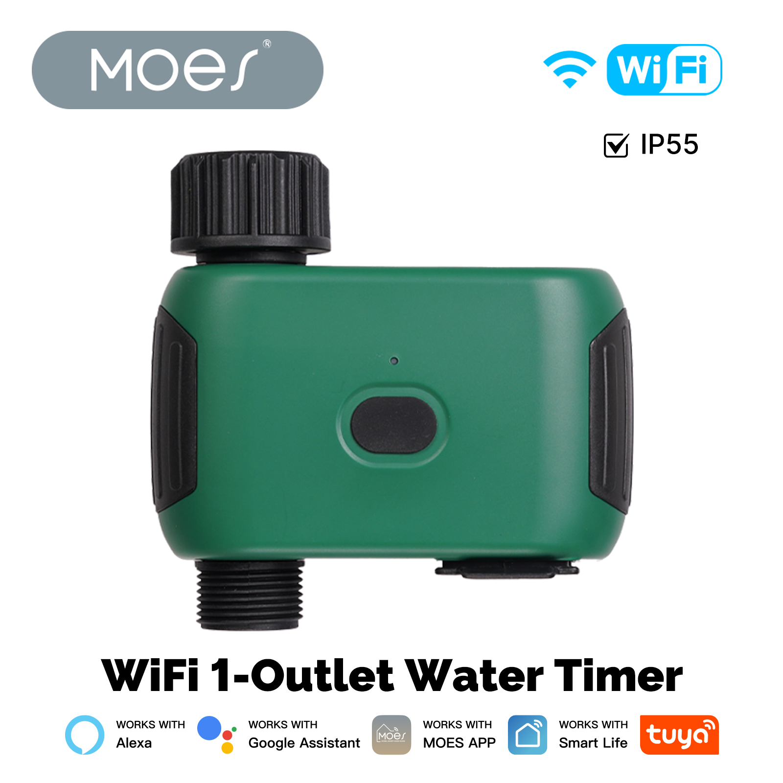 MOES Tuya Smart WiFi 1 Outlet  - Smart Home Solution のレビューと価格