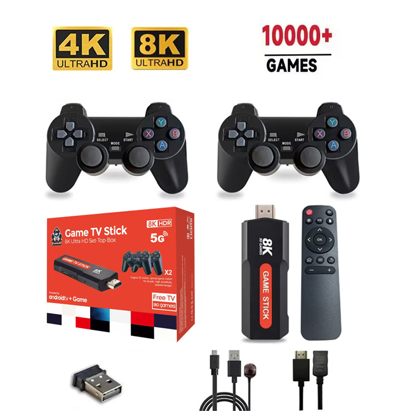 X2 Game Stick HD 4K 8K 3D Cons - Smart Home Raspberry Pi のレビューと価格