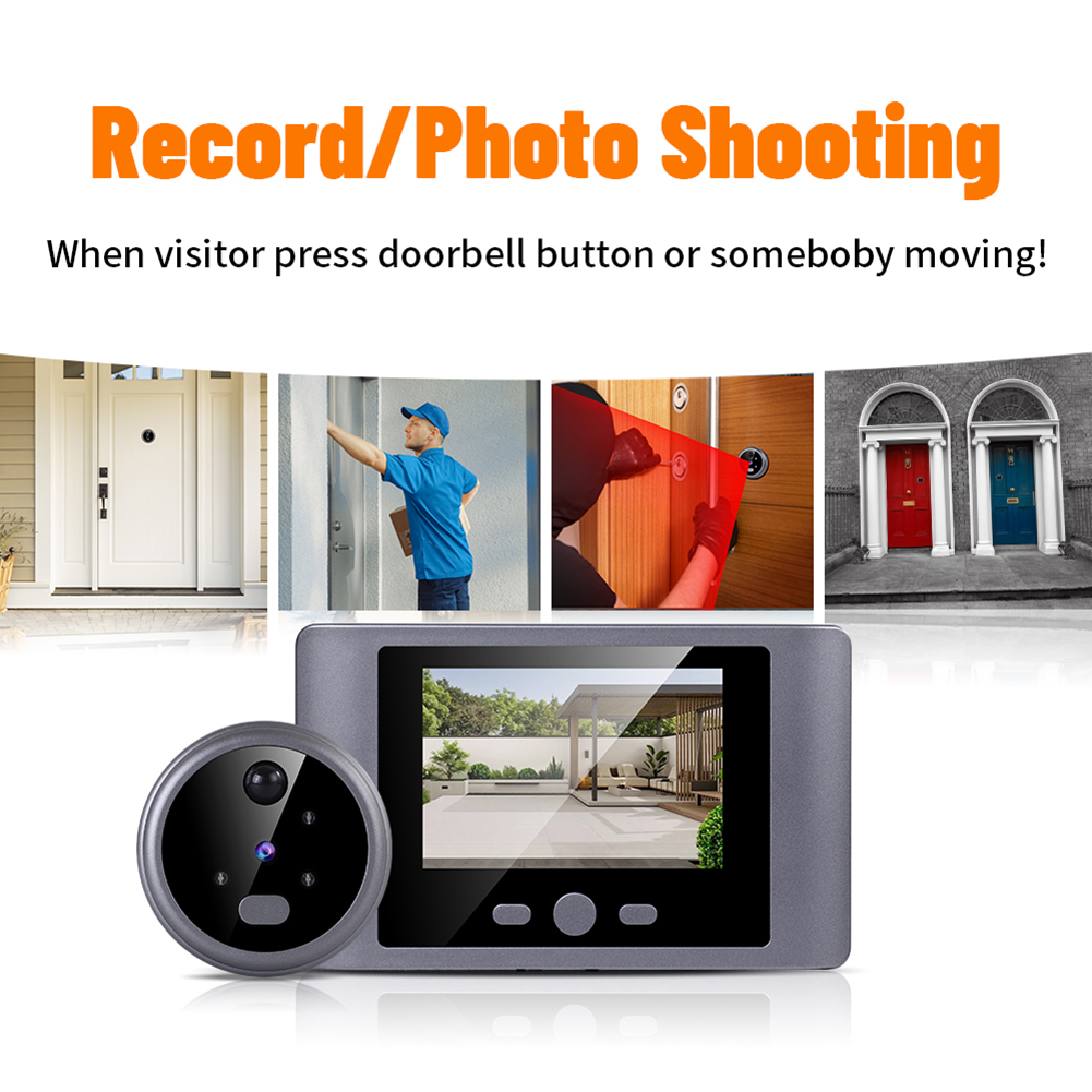 Wireless Peephole Video Doorbe - Video Doorbell のレビューと価格