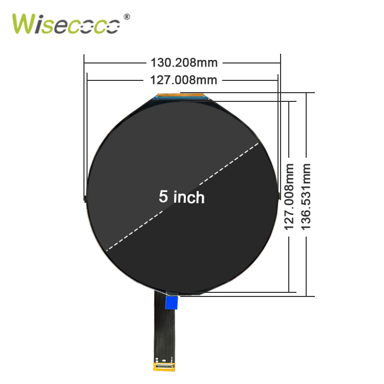 5 Inch IPS 1080*1080 Round Scr - Smart Home Raspberry Pi のレビューと価格